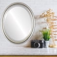 thumbnail image 3 of Pasadena Framed Mirror - Silver Leaf with Brown Antique, 3 of 6