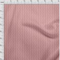 thumbnail image 4 of oneOone Velvet Light Pink Fabric Leaves Craft Projects Decor Fabric Printed By The Yard 58 Inch Wide, 4 of 4