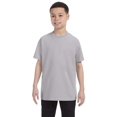 thumbnail image 1 of Jerzees Big Boy's Rib Collar Tear Away Label T-Shirt, Style 29B, 1 of 1