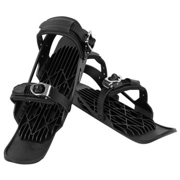 Snow Skateboard Shoe, Mini Ski Skates Adjustable Innovative ABS  For Sports
