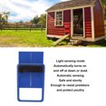 thumbnail image 4 of Automatic Chicken Coop Door Opener, Solar Powered Battery Powered Chicken Door with Timer Light Sensor, Safe and Sturdy Poultry Coop Door with Anti Pinch Design for Home Farms, 4 of 7