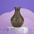thumbnail image 5 of Humidificateurs pour Chambre Liquidation à 50 % de Rabais! Diffuseur d'Huiles Essentielles à DEL 130 ml Humidificateur Aromathérapie Vase Grain de Bois Arôme, 5 of 5