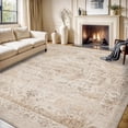 thumbnail image 1 of -Area Rug X Rugs for Living Room- Machine Washable Rug-Soft Living Room Rug-Vintage Non Slip Carpet-Rugs for Bedrooms Dining Room Living Room Office, 1 of 7