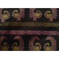 thumbnail image 4 of oneOone Cotton Cambric Fabric Peacock Block Printed Fabric 1 Yard 56 Inch Wide, 4 of 4