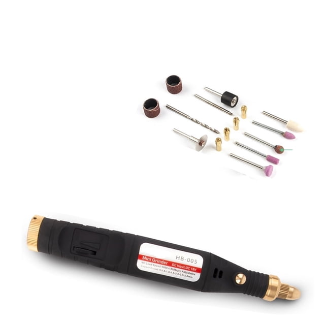 5000-18000 Tr/min Réglable 5 Vitesses Perceuse Électrique Meuleuse Stylo Graveur Mini Perceuse Outil Rotatif Machine à Moudre Pointe 165 Pcs