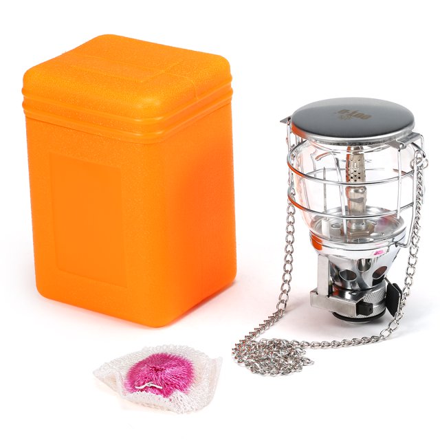 Amdohai Portable Mini Camping Gas Lantern Hanging Butane Gas Lamp Light Tent Lamp