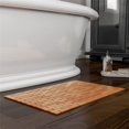 thumbnail image 1 of Bamboo Bath Mat-Eco-Friendly Natural Wooden Non-Slip Roll Up Lattice Design Mat, 1 of 1