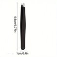 thumbnail image 3 of LNGOOR Stainless Steel Eyebrow Tweezers - Professional Makeup Tool For Home And Beauty Salon Use - Precise Hair Removal And Shaping, 3 of 7