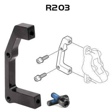 Disc Brake Caliper Frame Adapter Bracket 140 160 180 203Mm Is & Pm F203/R180 Shenzhuyue