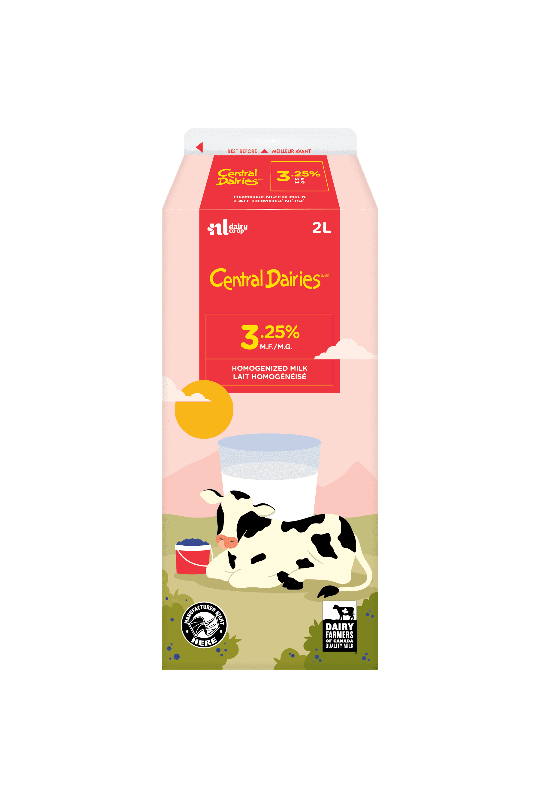 Central Dairies Homogenized 3.25% Milk