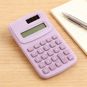 Dvkptbk calculator Campus Color Calculator Large Screen 8 Digits Display Office Finance Portable Calculator for Elementary School Students