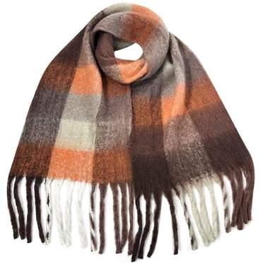 RKSTN Scarf for Women Warm Fashionable Soft Skin Friendly Scarf Warm Thick Wool Scarf Scarf