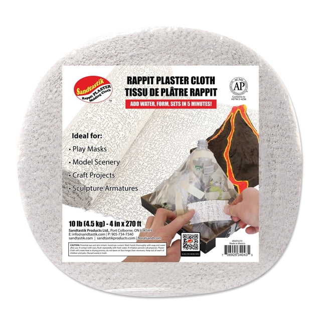 Sandtastik Rapit Tissu en Plâtre, 4 Po x 270 Pi