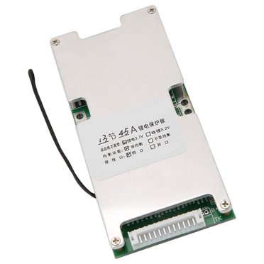 Greensen 13S 45A Protection de Batterie Lithium BMS Carte PCB avec Charge d'Équilibrage, Carte de Protection de Batterie Li-ion, Carte de Protection de Cellule Li-ion