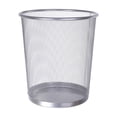 thumbnail image 2 of Dvkptbk Garbage Can Metal Meshround Garbage Can Trash Can Garbage Can Wastebaskets for Bathroom Bedroom Office Kitchen Small Space Living Trash Bin Home Essentials, 2 of 6
