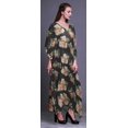 thumbnail image 3 of Bimba Robe Longue Caftan Maxi à Fleurs, Sortie de Plage, Maillot de Bain, Couvre-Maillot, Kaftan pour Femmes-P-L, 3 of 5