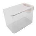 thumbnail image 1 of Miniature Design Small Fish Tank Transparent Plastic  Protective Lid Clear Aesthetic Betta Fish Desktop Aquarium for Goldfish DIY Opportunity, 1 of 7