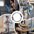 thumbnail image 3 of (2 Pack) Flexible Ring Fitness 14 Inch Yoga Rings for Strength Training Toning Arms Thighs Core Home Gym Exercise, 3 of 6