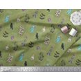thumbnail image 3 of Soimoi Poly Georgette Fabric Ghost,Skull & Witch Halloween Decor Fabric Printed Yard 52 Inch Wide, 3 of 3