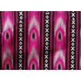 thumbnail image 4 of oneOone Coton Popeline Rayé & Imprimé Ikat Géométrique Tissu à Coudre BTY 42 Pouces de Large, 4 of 4