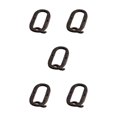 thumbnail image 1 of relayinert Durable And Rustproof Metal House Number Plaque Impeccable Door Decoration Easy To Install Metal Letters House Numbers B17--Q 5Set, 1 of 6