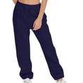 thumbnail image 2 of Timegard Womens Sweatpants Jogger Pants Elastic Waist Solid Color Trousers with Pockets Workout Pants, 2 of 7