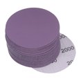 thumbnail image 1 of Unique Bargains 30 Pack 3-Inch Purple Sanding Discs 2000 Grits Hook & Loop Professional Aluminum Oxide Sandpaper, 1 of 5