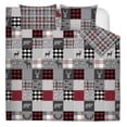 thumbnail image 1 of Safdie & Co. Courtepointe 3PC K Patchwork De La Forêt, 1 of 3