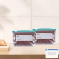 thumbnail image 2 of Yhmxh Kitchen Gadgets Kitchen Gifts Kitchen Essentials Food Grade Storage Bag Flash Sealed Sliding Lock Sealed Bag Refrigerated Storage Zipper Bag Self Sealing Bag Storage packaging, 2 of 7