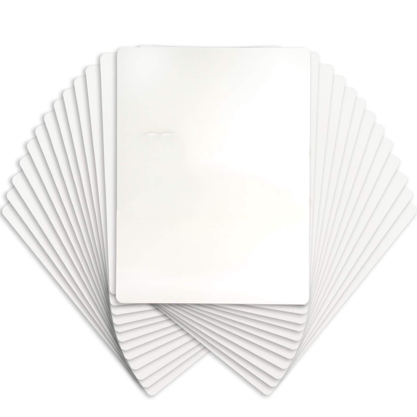 Large 2 Pack Double-sided Dry Erase Lapboards 9 X 12 Inch Whiteboards