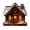 A, variant on Under 10 Dollar! Christmas Clearance Sale! Christmas Village House LED Lighted Wooden Figurines 4 Styles Light Up Xmas Cottage Desktop Ornament Winter Snow House Tabletop Decor For Mantel