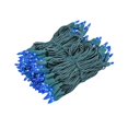 thumbnail image 2 of Novelty Lights 46.5 Feet 140 Light Incandescent Chasing Christmas String, 16 Function Controller, Blue on Green Wire, UL Listed for Indoor/Outdoor Use, 2 of 5