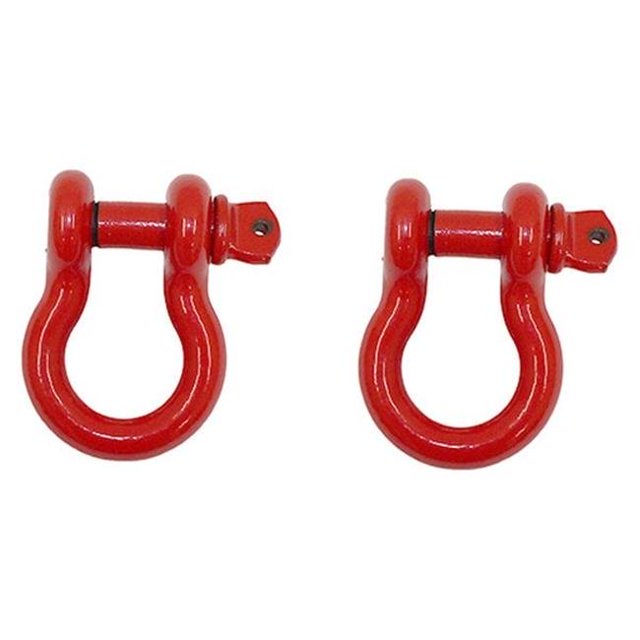 Fishbone FB21038 0.75 Po. Ensemble de Anneaux en D Rouge, 2 Pcs