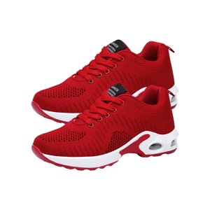 yingyy Lace-up Sneakers Hollow-out Casual Shoes Lightweight Women Shoe Outdoor Running Shoes Anti-skidding Flat