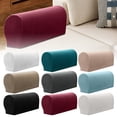 thumbnail image 5 of Hearth & Gear Universal Armrest Covers Protector Slipcovers For Living Room Sofa Recliner Arm Cap Protector Sofa Covers for 3 Seat T Cushion Couch Sofa Arm Covers for Couch Couch Cover Patterned Two, 5 of 5