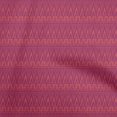 thumbnail image 1 of oneOone Coton Soie Tissu Rouge Matière de Robe Tribale Tissu Imprimé Tissu au Mètre 42 Pouces de Large, 1 of 4