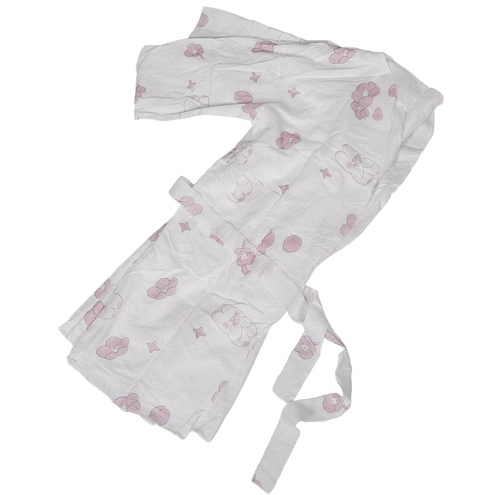 Raindrops Thickened Cotton Bathrobe for Winter Spa Hotel and Massage with Stylish Disposable Design