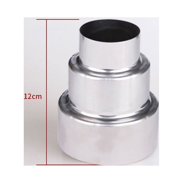 Stainless Steel Flue Liner Reducer / Tubing Connector Chimney Adaptor Stove Pipe