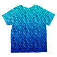 thumbnail image 2 of Halloween Blue Frost Dragon Rider Armor All Over Toddler T Shirt, 2 of 2