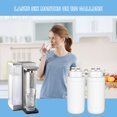 thumbnail image 3 of Water Replacement Filter, Compatible with Brita Hub Instant Powerful Countertop Water Filter Device, Model Number CT01, Lasts 6 Months or 120 Gallons, 3 of 7