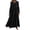 Black, variant on Lovzfmll Women's Versatile Square Neck Solid Color Fashion Tight Fitting Cutout Dress Black, S