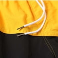 thumbnail image 3 of Timegard Shorts Men Plus Size Drawstring Elastic Waist Color Block Casual Loose Workout Shorts Summer, 3 of 4