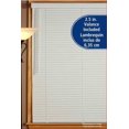 thumbnail image 1 of White 1.5" Room Darkening Mini Blind, 1 of 1