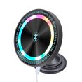 thumbnail image 3 of Chargeur de Voiture Sans Fil 15W et Support de Téléphone Charge Rapide Compatible avec Appareils Android, 3 of 3