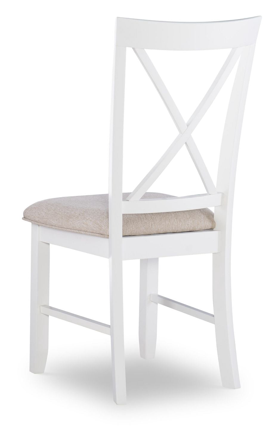 Chaise d'appoint Lander, Marron (Lot de 2)