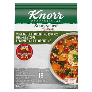 Knorr Soupe professionnelle du Jour Mélange de soupe aux légumes et aux fleurs, 449 g