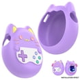 thumbnail image 1 of Purple Tamagotchi Protective Case Soft Silicone Cover With Tpu Screen Protector 360 Degree Protection For Electronic Pet Game Device Protective Cover, 1 of 4