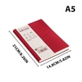 thumbnail image 5 of A5 Ring Binder Notepad Loose Leaf Agenda Notebook Hard Coil Notebook, 5 of 5