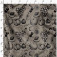 thumbnail image 3 of Soimoi polyester Crepe Fabric Mix Fruits Print Fabric by the Yard 52 Inch Wide, 3 of 6