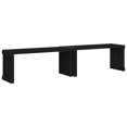 thumbnail image 2 of vidaXL Patio Bench Extendable Garden Bench Outdoor Seating Solid Wood Pine, 2 of 6